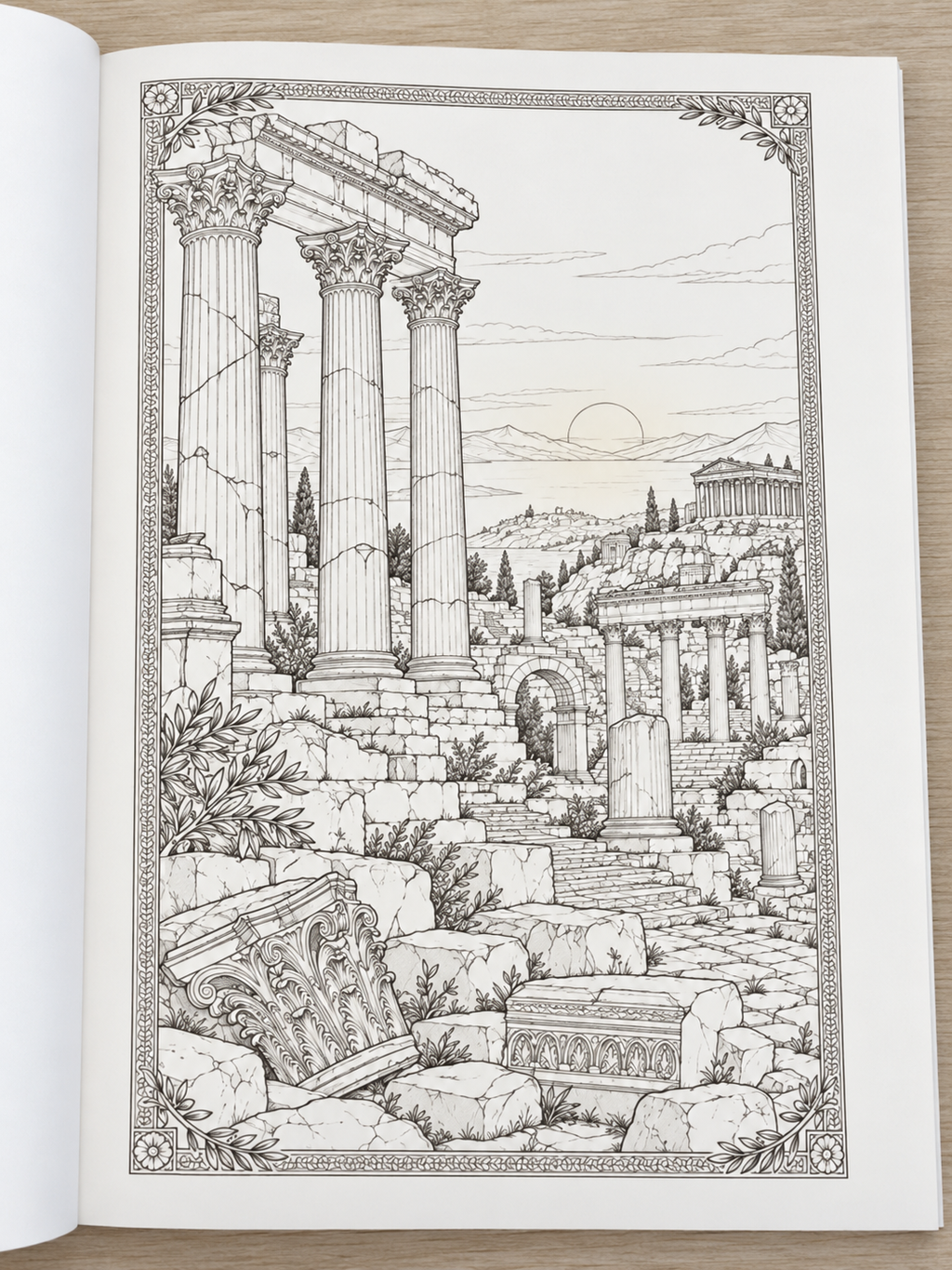 Gods & Monsters Greek Mythology Colouring Book