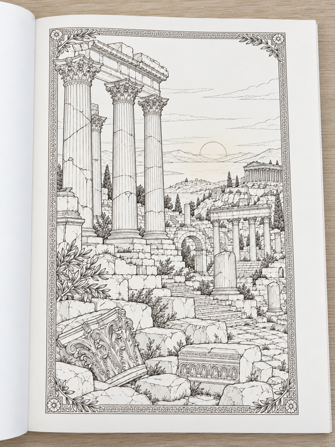 Gods & Monsters Greek Mythology Colouring Book
