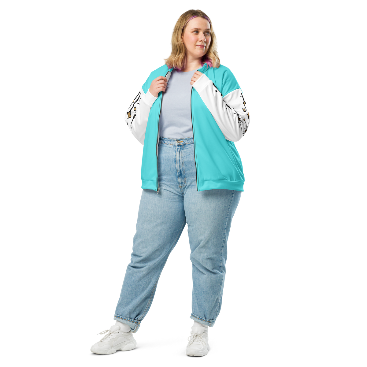 Olympian Sky Greek Mythology Bomber Jacket