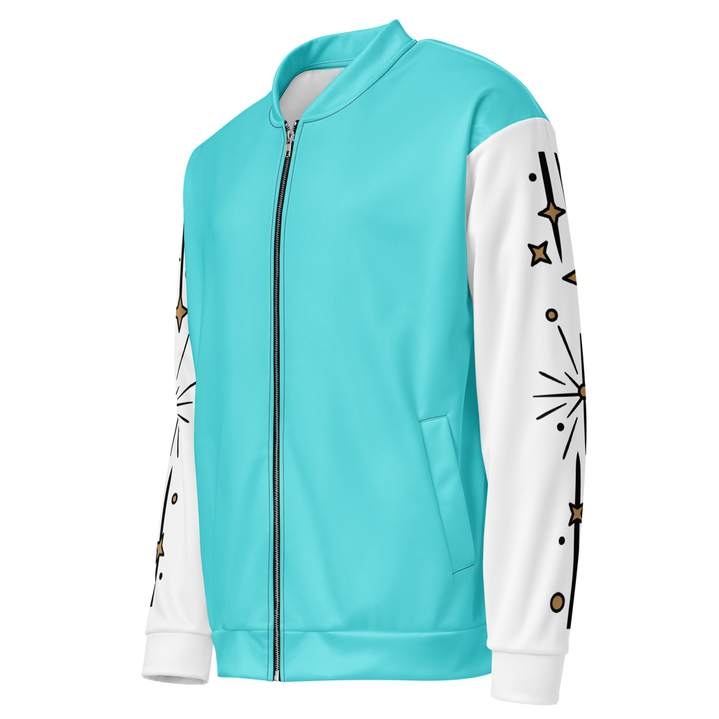 Olympian Sky Greek Mythology Bomber Jacket