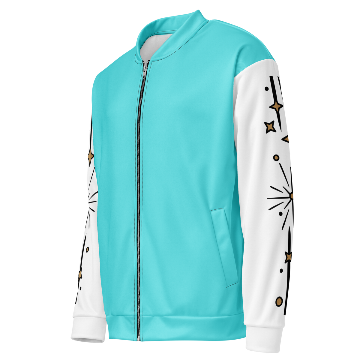 Olympian Sky Greek Mythology Bomber Jacket
