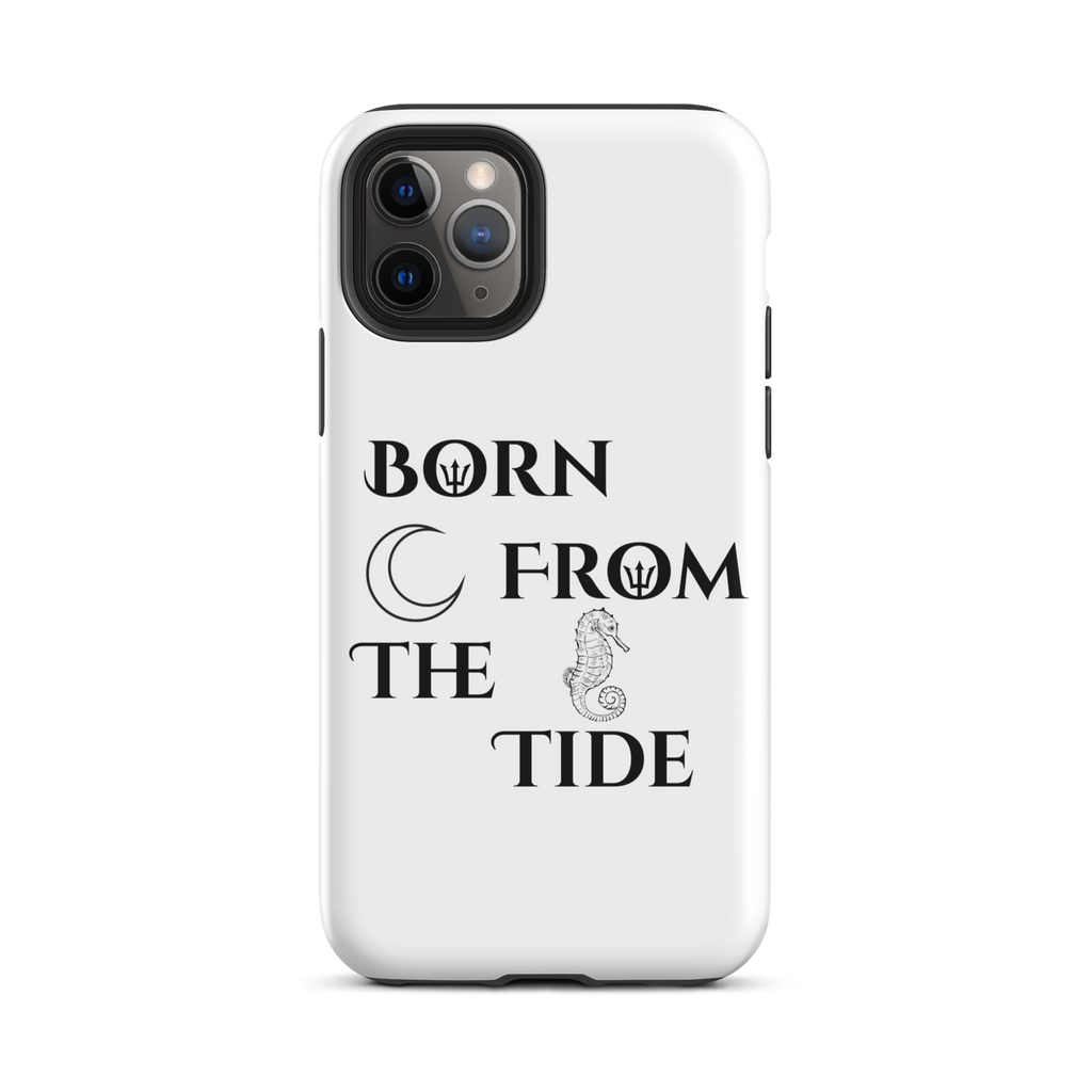 Poseidon White “Born From the Tide” iPhone Case