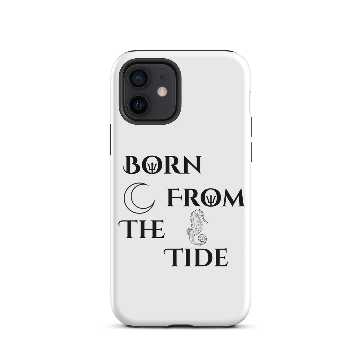 Poseidon White “Born From the Tide” iPhone Case