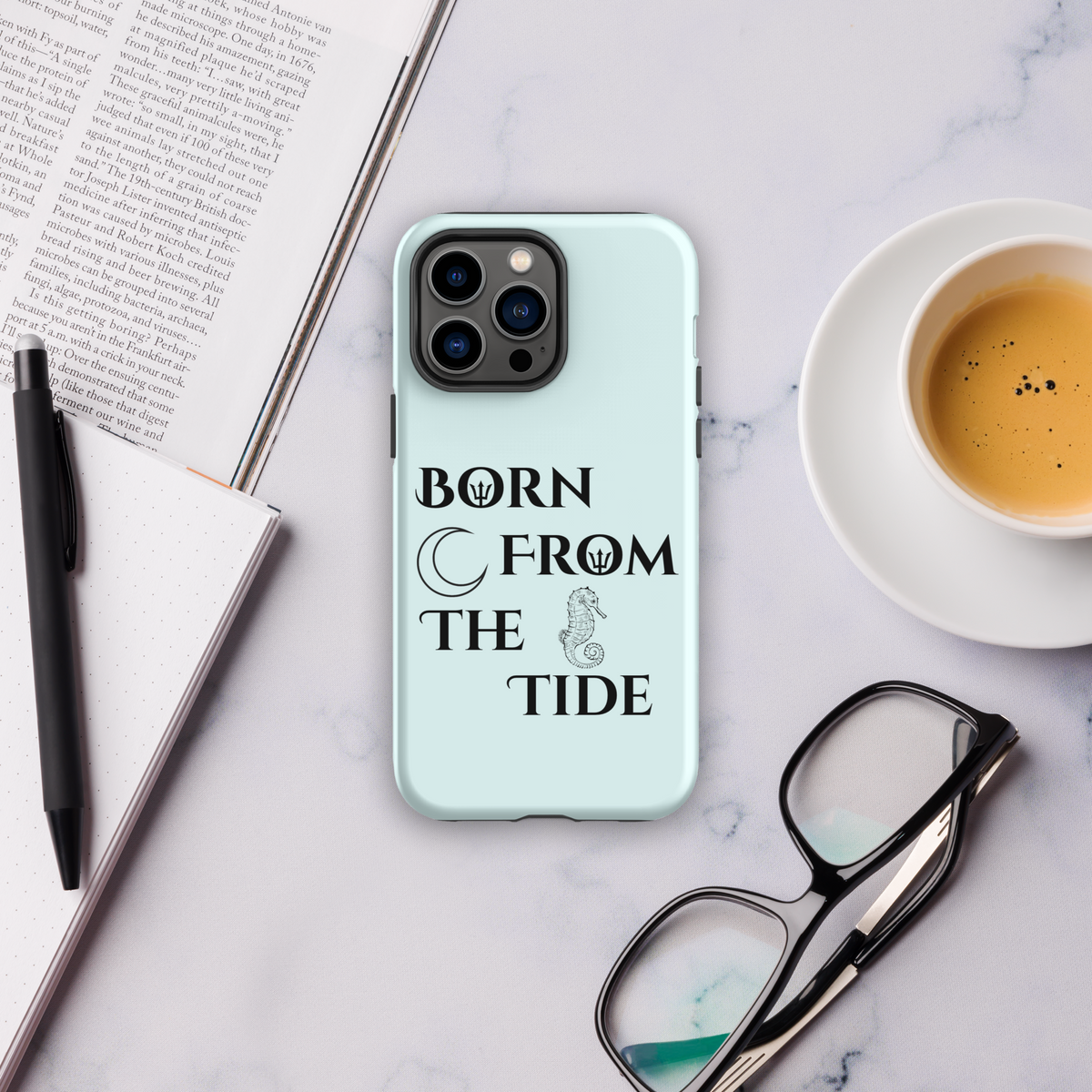 Poseidon “Born From the Tide” iPhone Case
