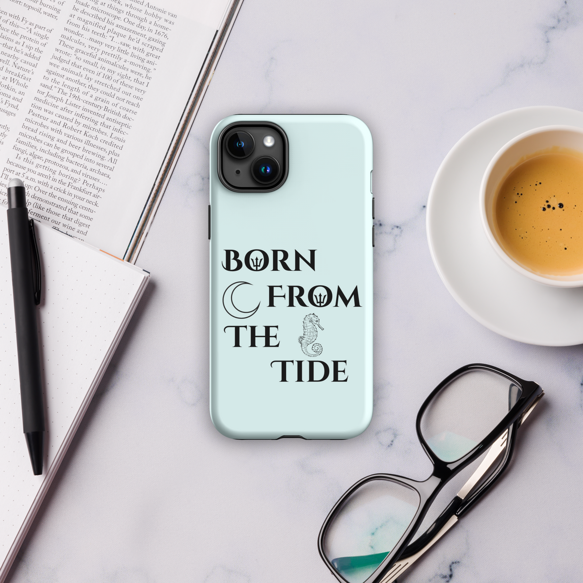 Poseidon “Born From the Tide” iPhone Case