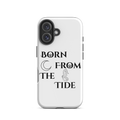 Poseidon White “Born From the Tide” iPhone Case