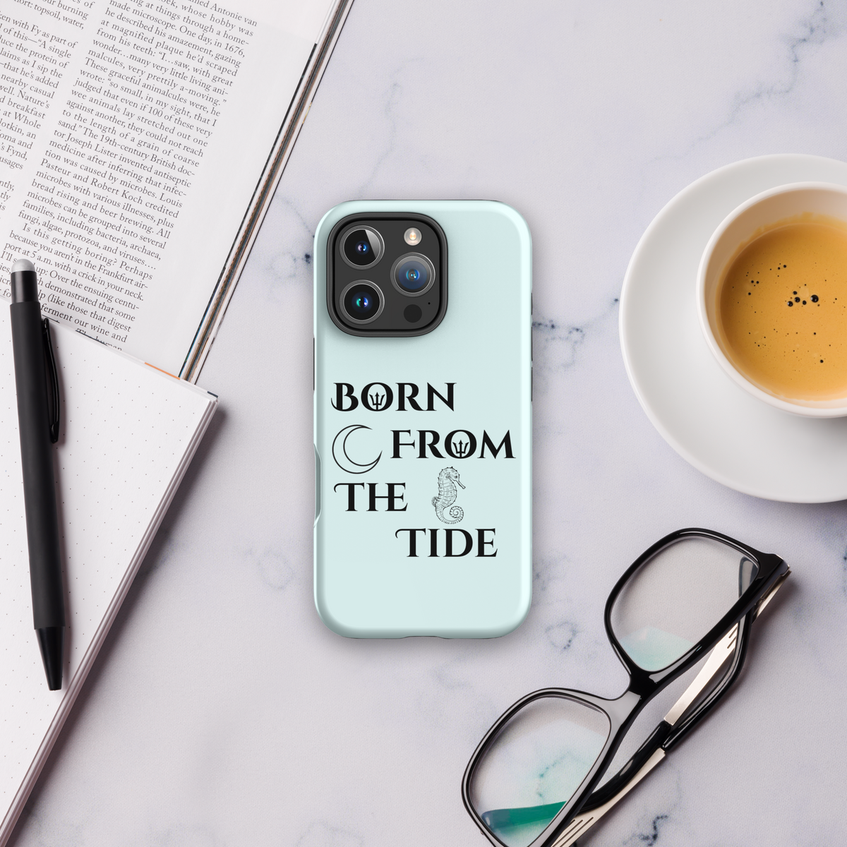 Poseidon “Born From the Tide” iPhone Case