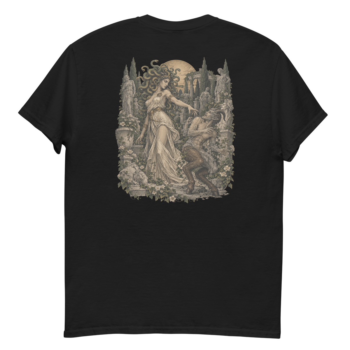 Medusa’s Garden Greek Mythology T-Shirt