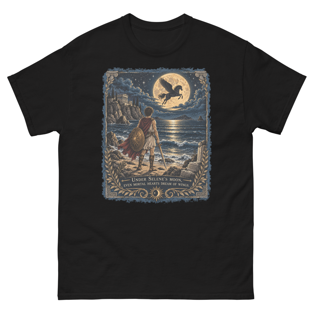 Under Selene’s Moon Greek Mythology T-Shirt