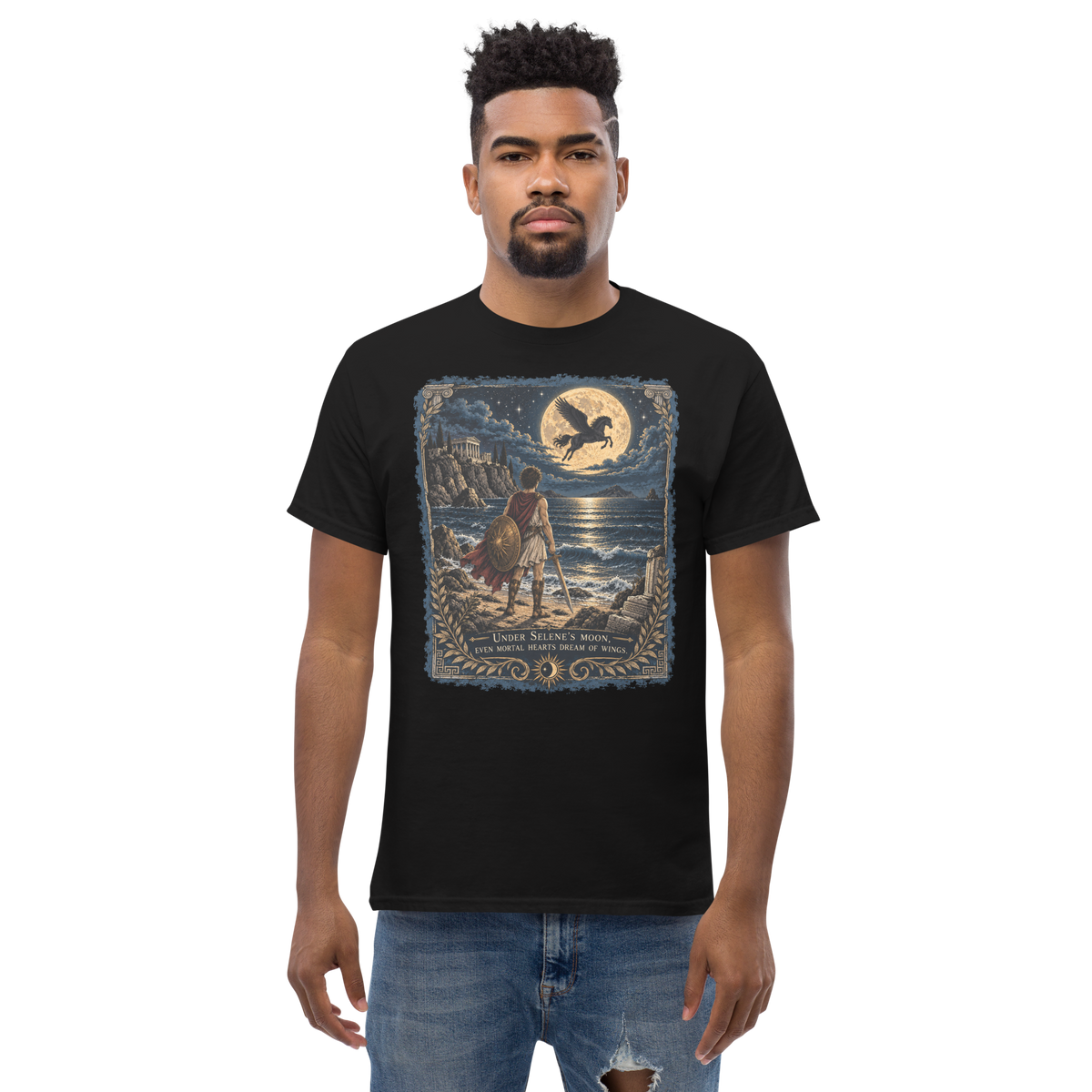 Under Selene’s Moon Greek Mythology T-Shirt