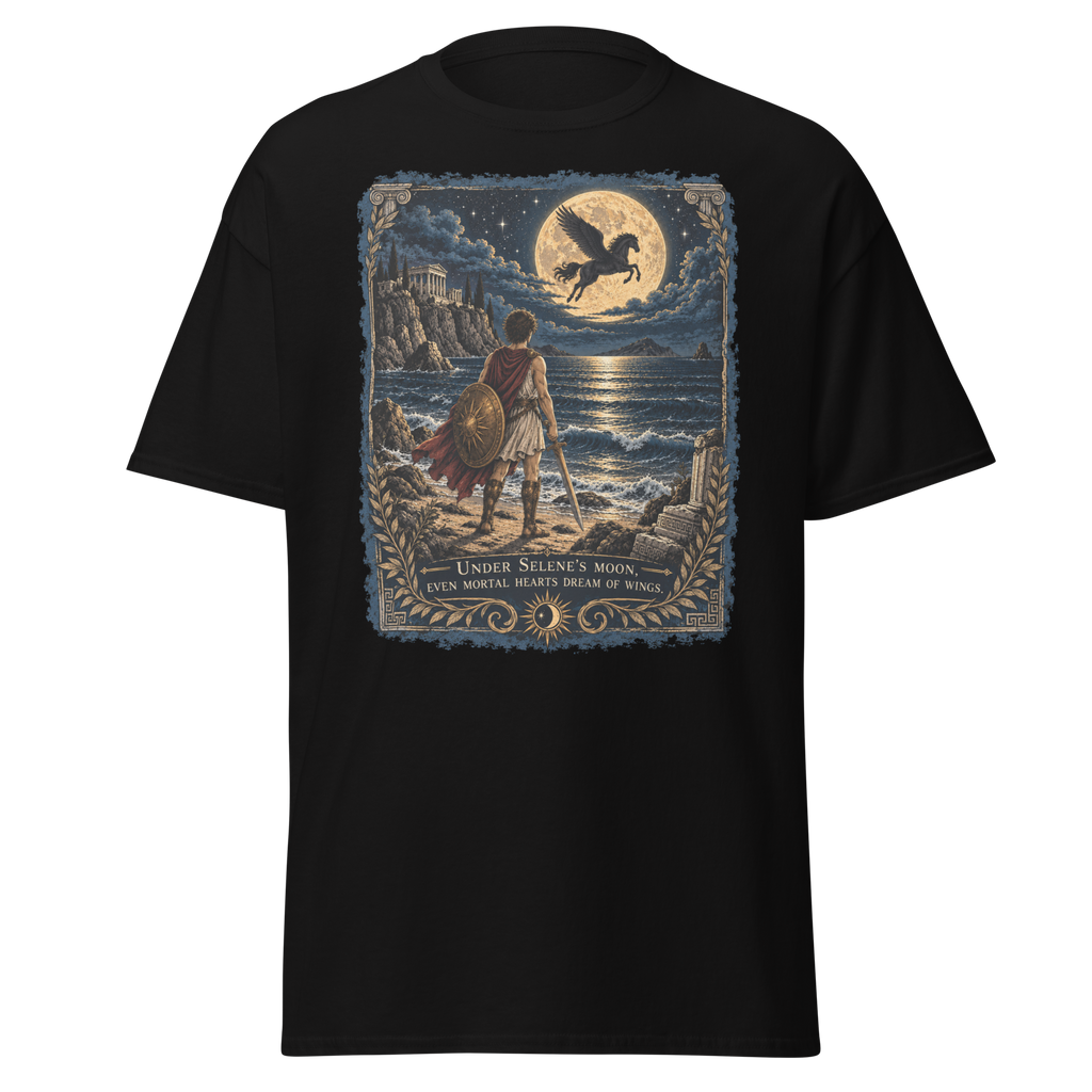 Under Selene’s Moon Greek Mythology T-Shirt