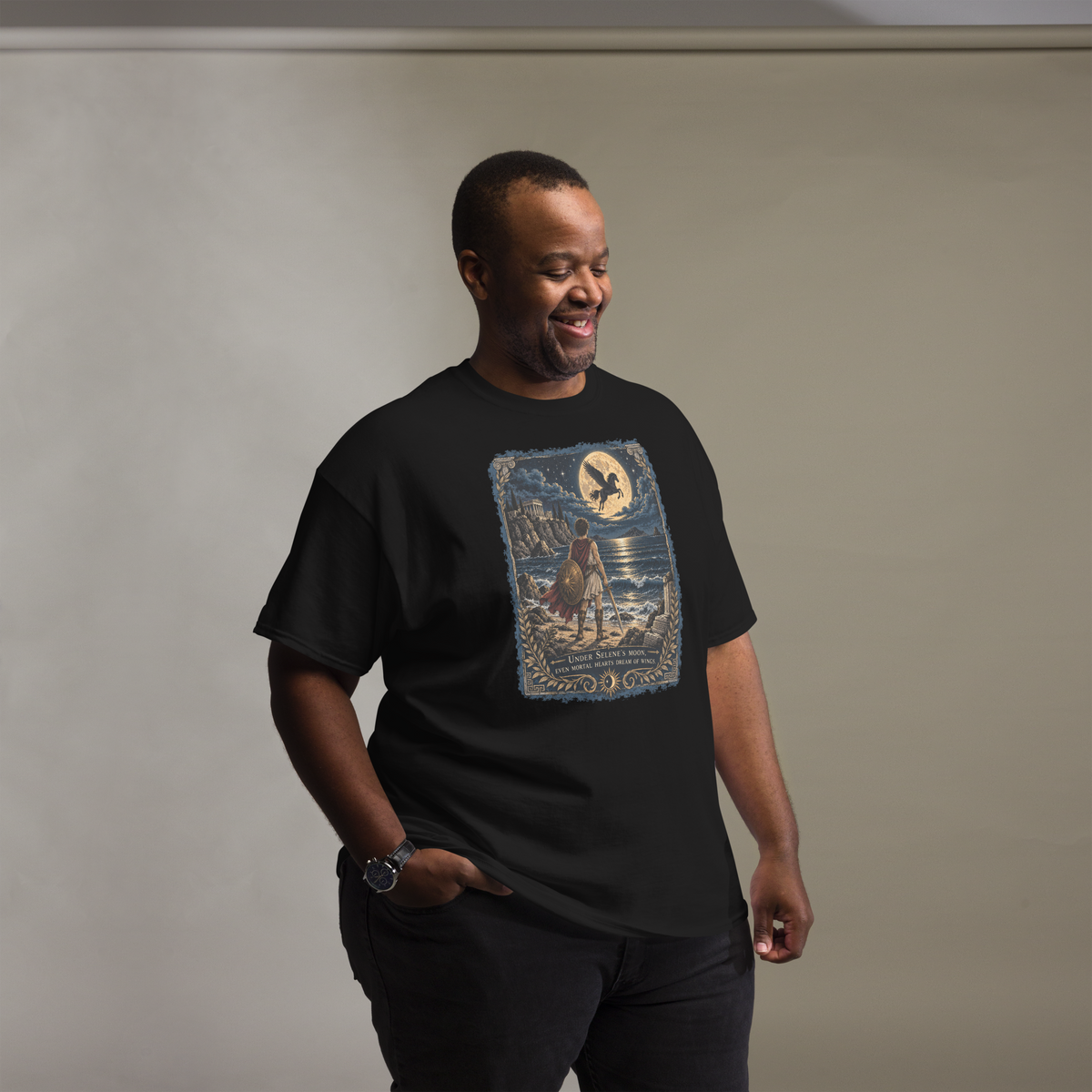 Under Selene’s Moon Greek Mythology T-Shirt