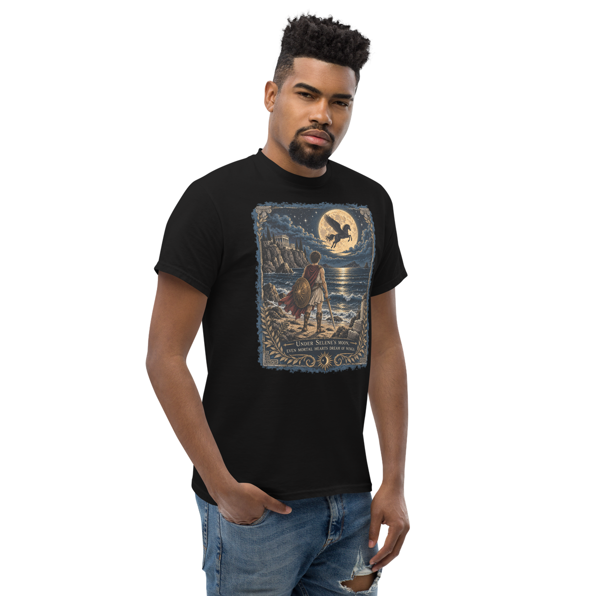 Under Selene’s Moon Greek Mythology T-Shirt