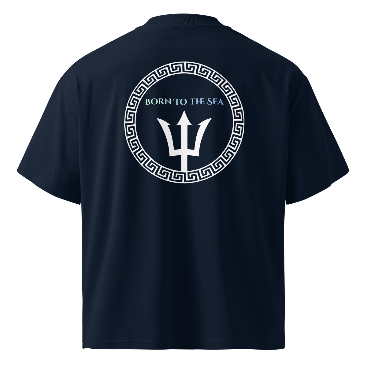Poseidon Greek Mythology Oversized T-Shirt