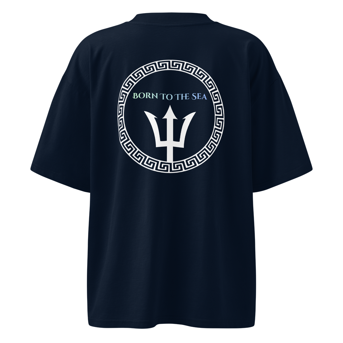 Poseidon Greek Mythology Oversized T-Shirt