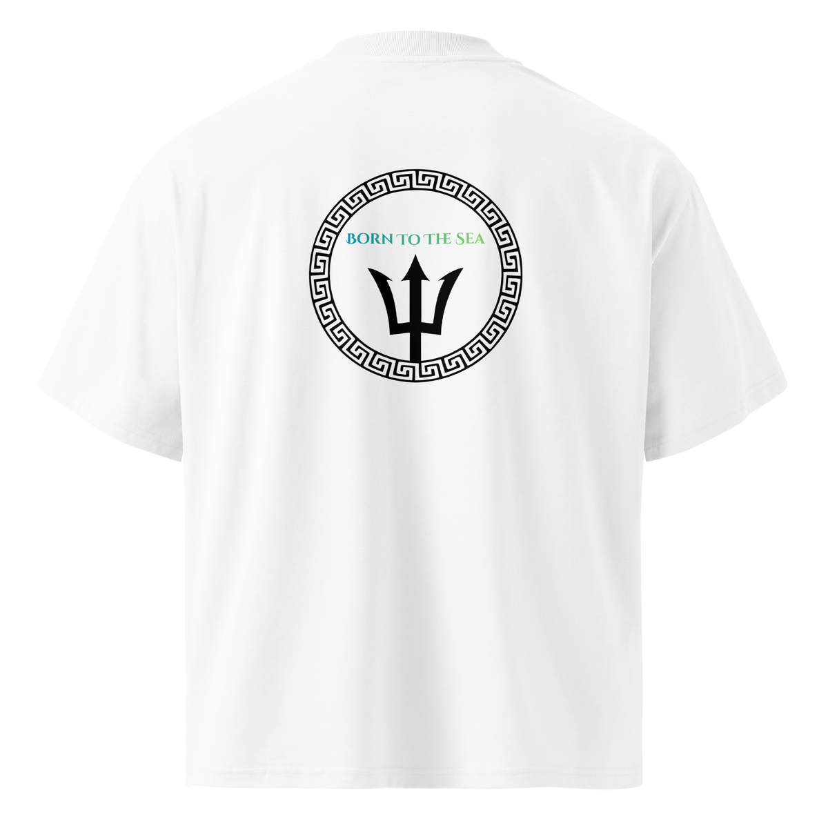 White Poseidon Greek Mythology T-Shirt